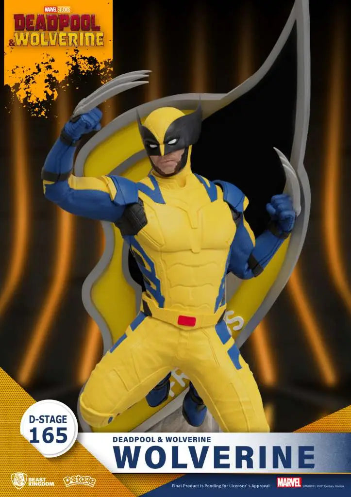 D-STAGE DEADPOOL AND WOLVERINE WOLVERINE