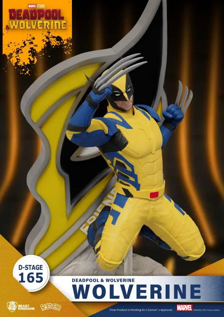 D-STAGE DEADPOOL AND WOLVERINE WOLVERINE