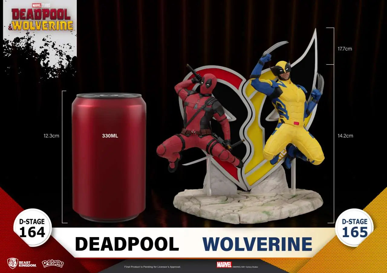 D-STAGE DEADPOOL AND WOLVERINE WOLVERINE