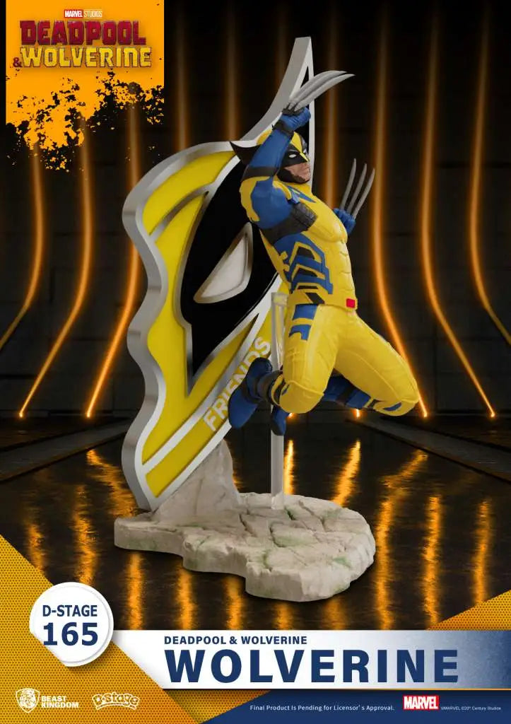 D-STAGE DEADPOOL AND WOLVERINE WOLVERINE