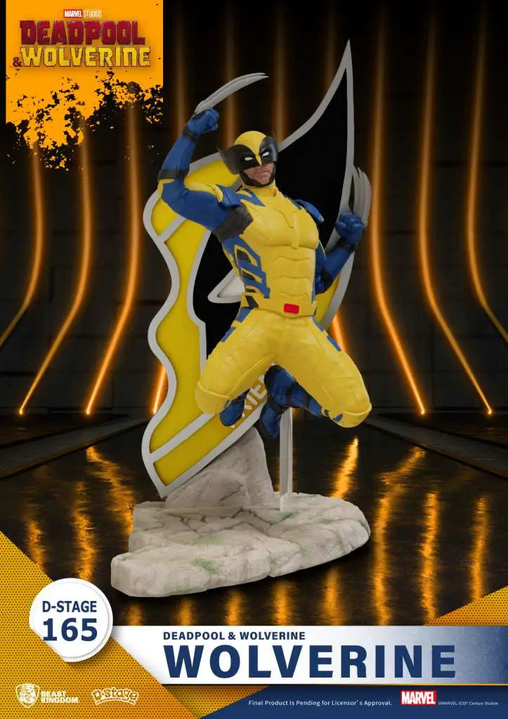 D-STAGE DEADPOOL AND WOLVERINE WOLVERINE