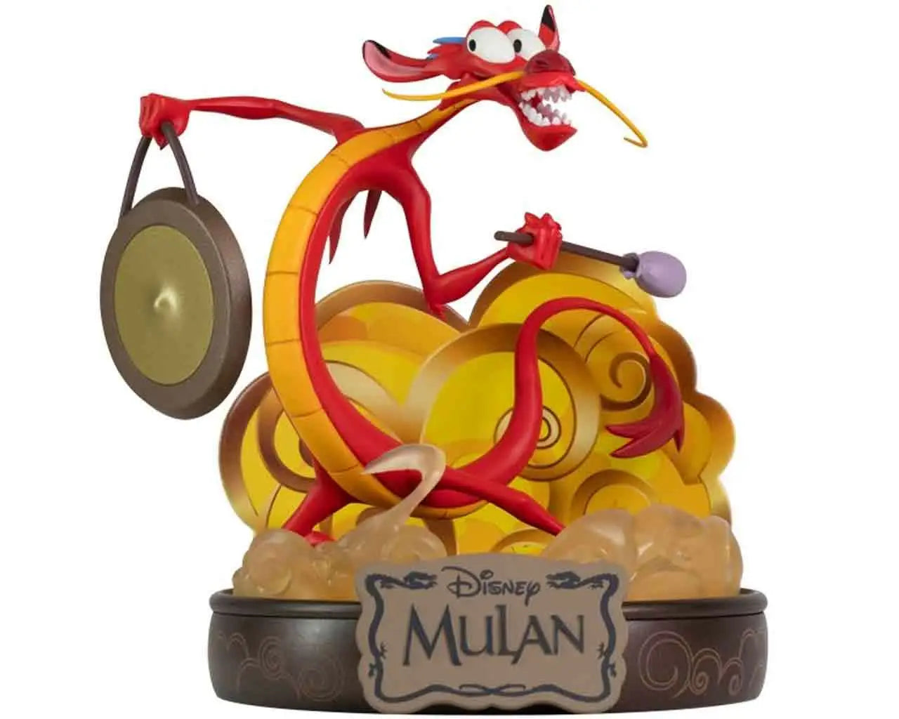 DISNEY MULAN MUSHU SUPER FIGURE COLLECTION 1/10 PVC STATUE