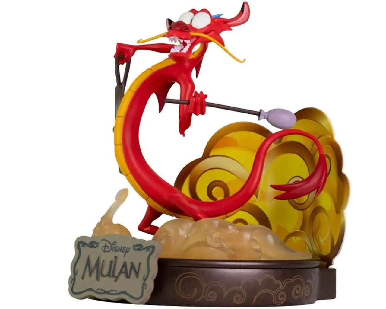 DISNEY MULAN MUSHU SUPER FIGURE COLLECTION 1/10 PVC STATUE