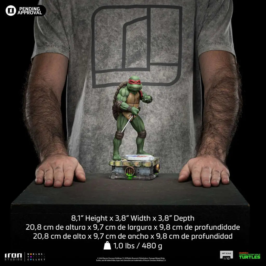 TMNT MOVIE RAPHAEL 1/10 STATUE