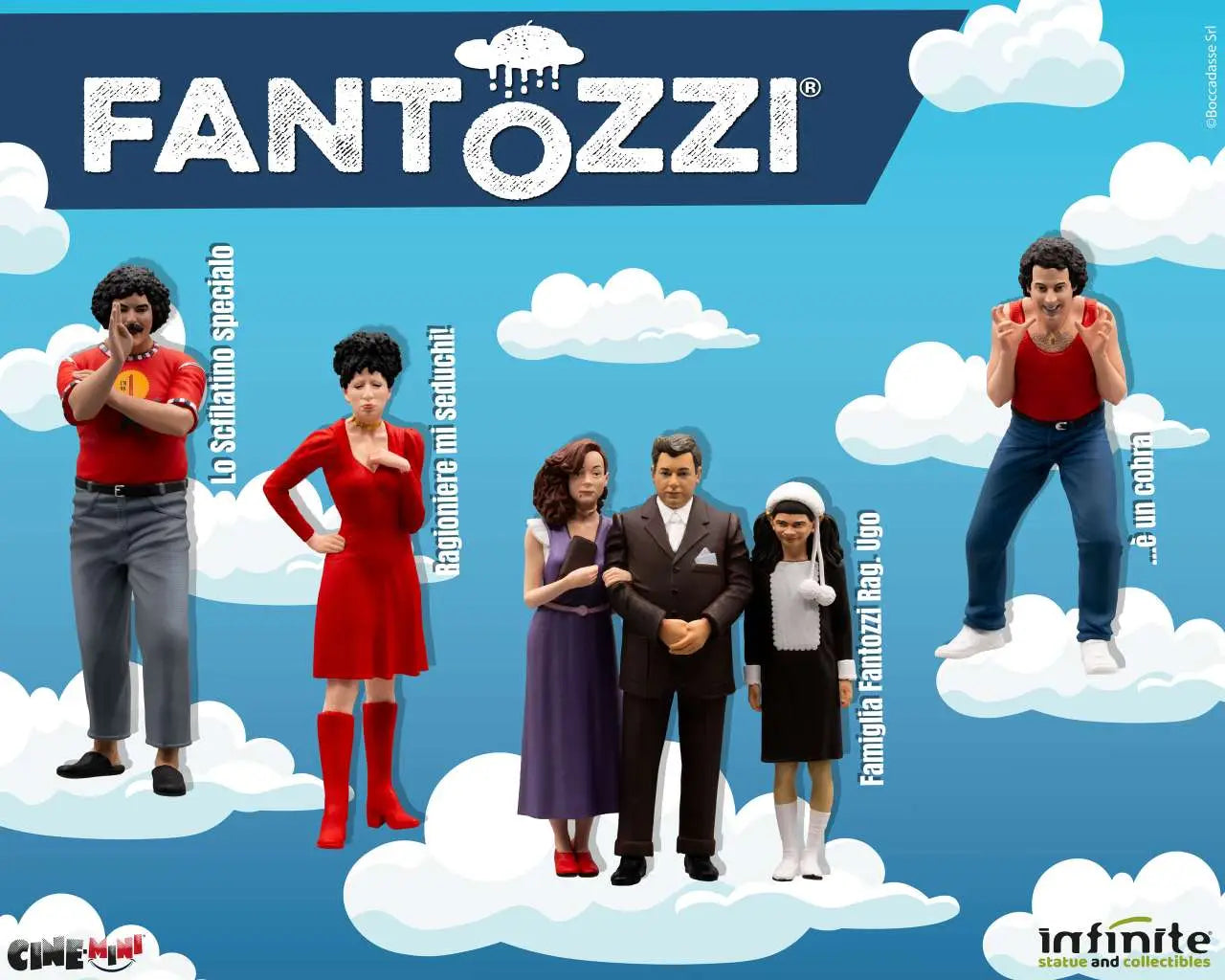 FANTOZZI LORIS BATACCHI E' UN COBRA CINEMINI PVC