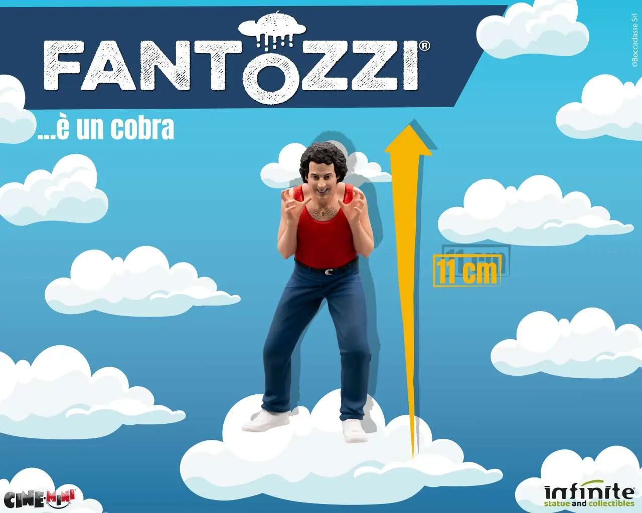 FANTOZZI LORIS BATACCHI E' UN COBRA CINEMINI PVC