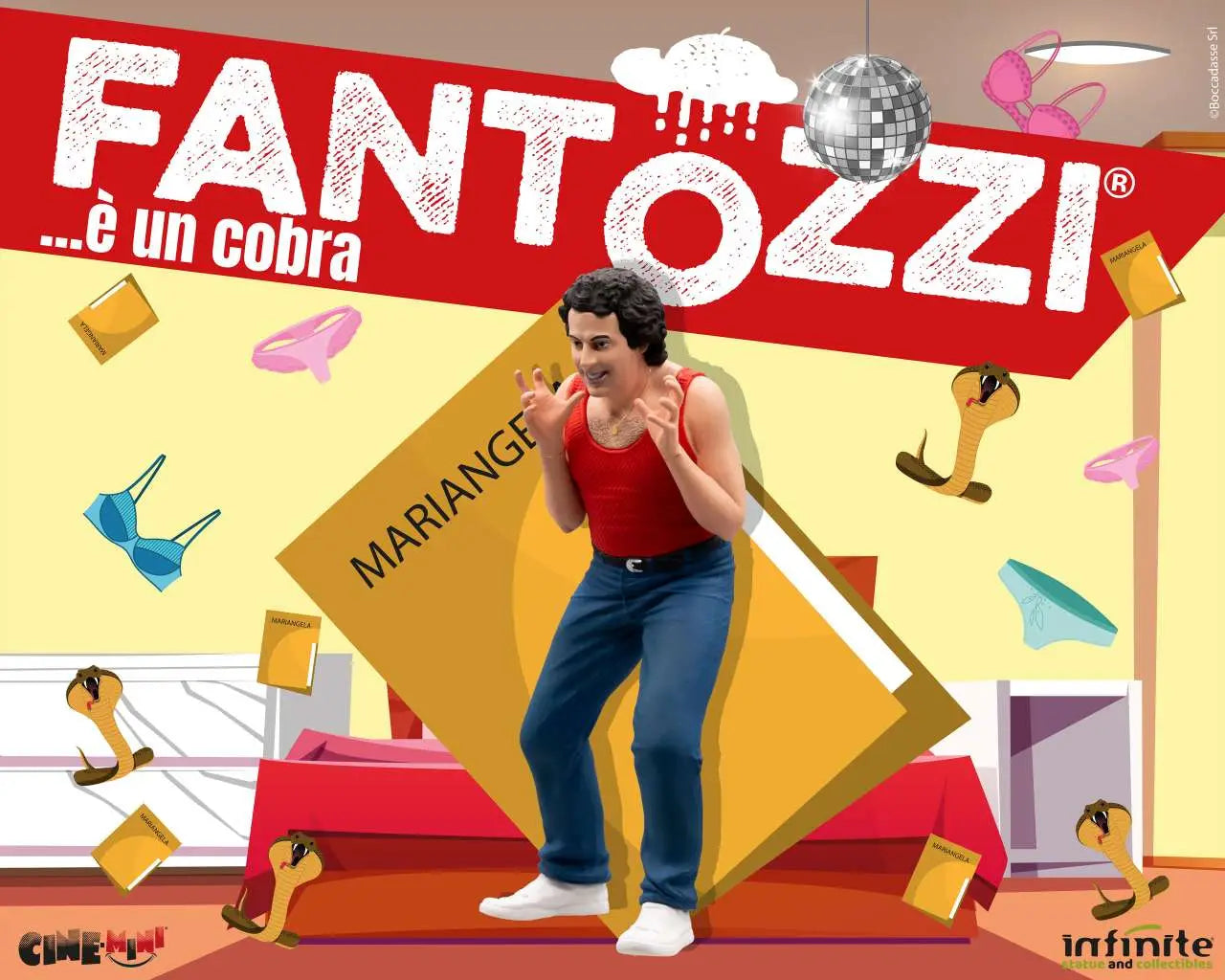 FANTOZZI LORIS BATACCHI E' UN COBRA CINEMINI PVC