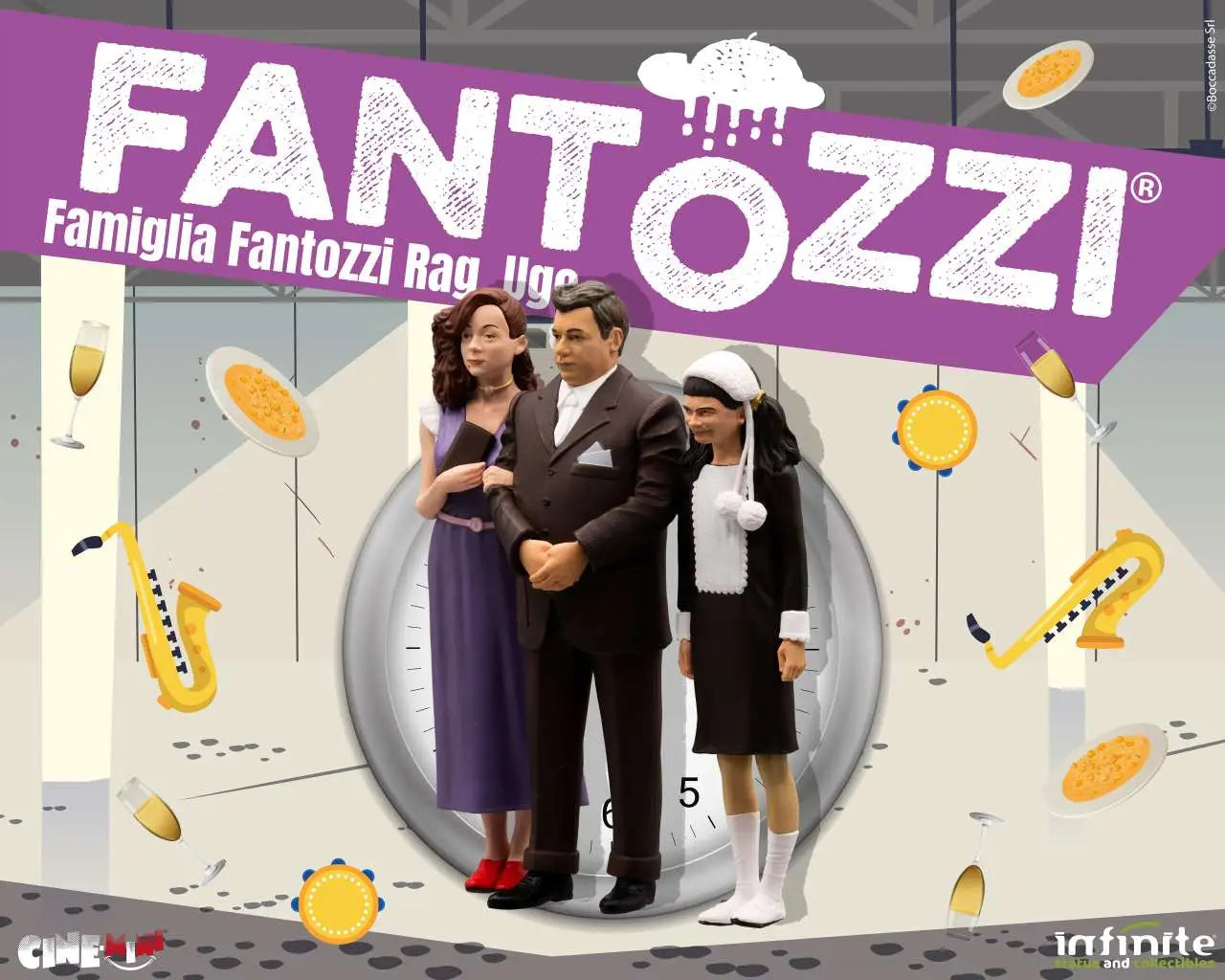 FANTOZZI FAMIGLIA FANTOZZI RAG UGO CINEMINI PVC