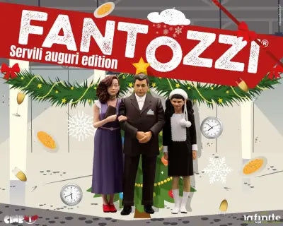 FANTOZZI FAMIGLIA FANTOZZI RAG UGO SERVILI AUGURI EDITION CINEMINI PVC