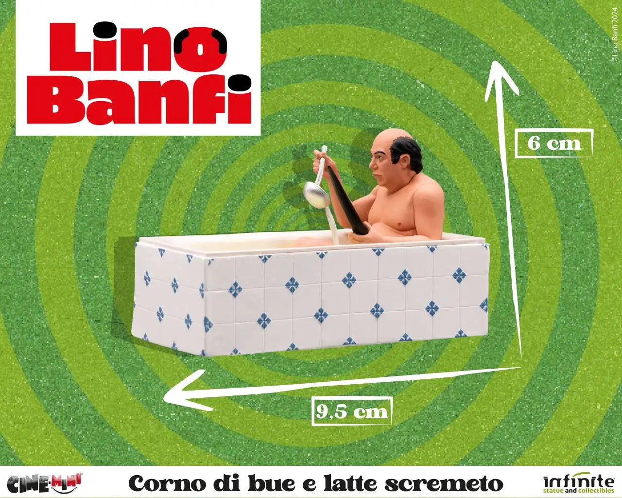 LINO BANFI CORNO DI BUE E LATTE SCREMETO CINEMINI PVC