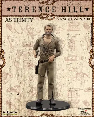 TERENCE HILL AS TRINITY 1/12 PVC STATUE