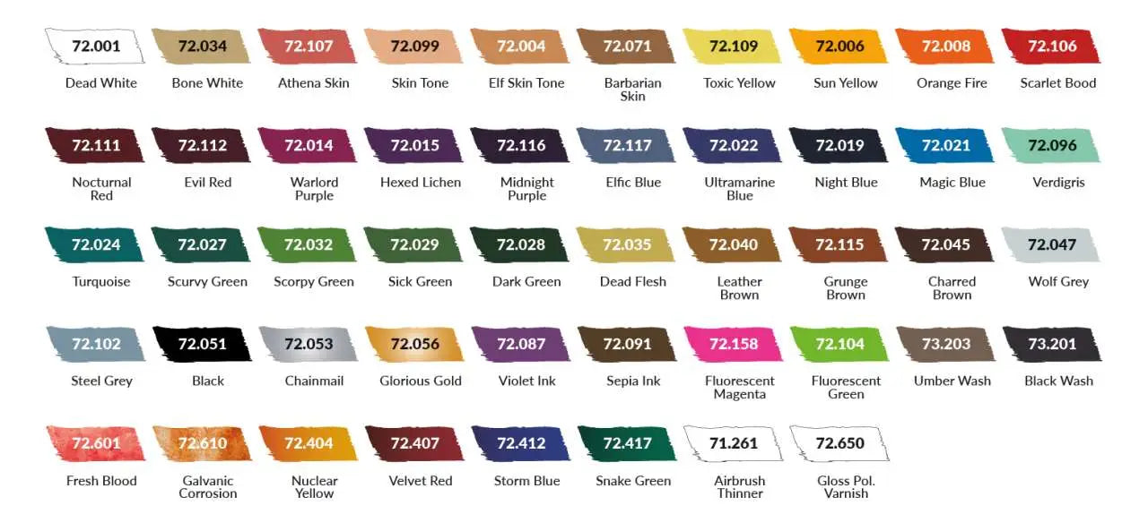 GAME COLOR INSPIRATION COLOR SET