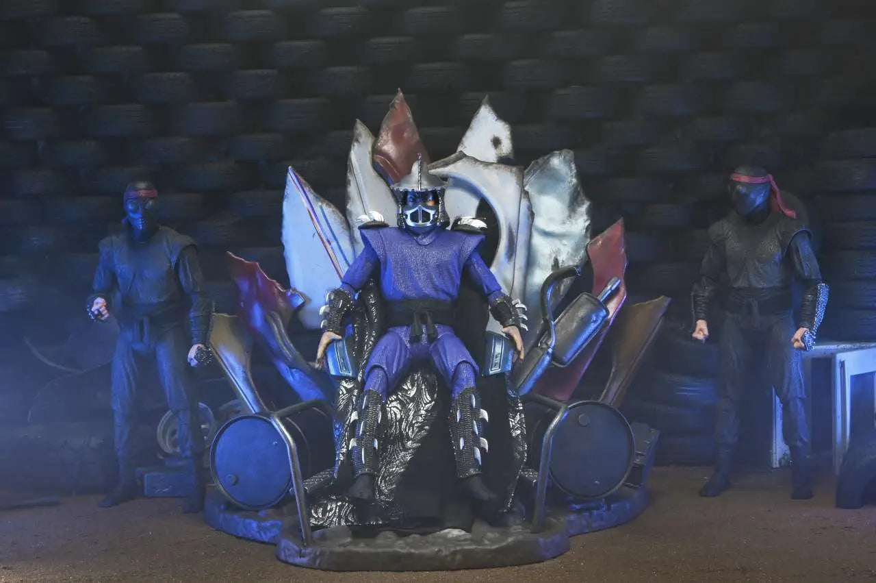 TMNT 2 SECRET OF OOZE SHREDDER THRONE DIORAMA