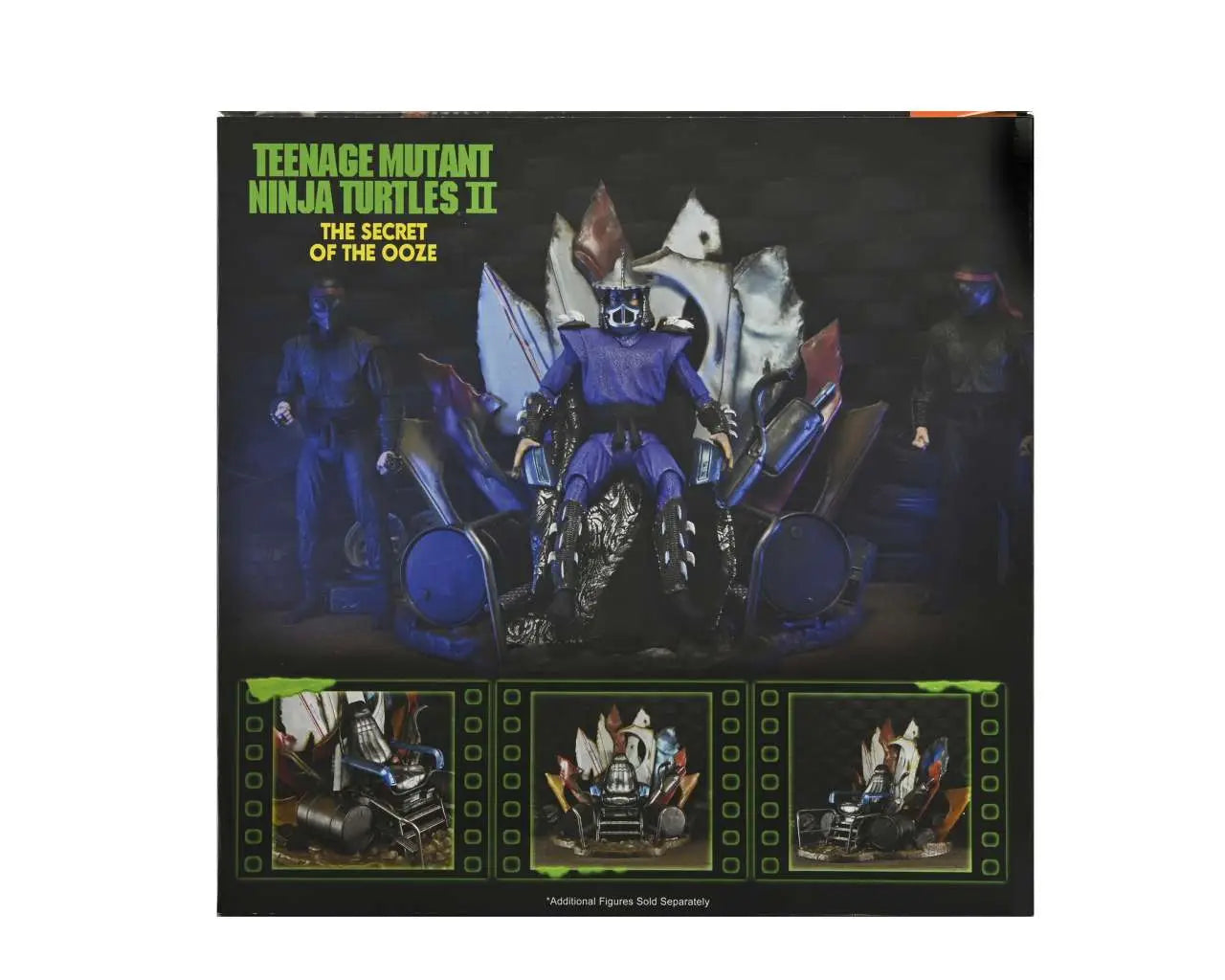 TMNT 2 SECRET OF OOZE SHREDDER THRONE DIORAMA