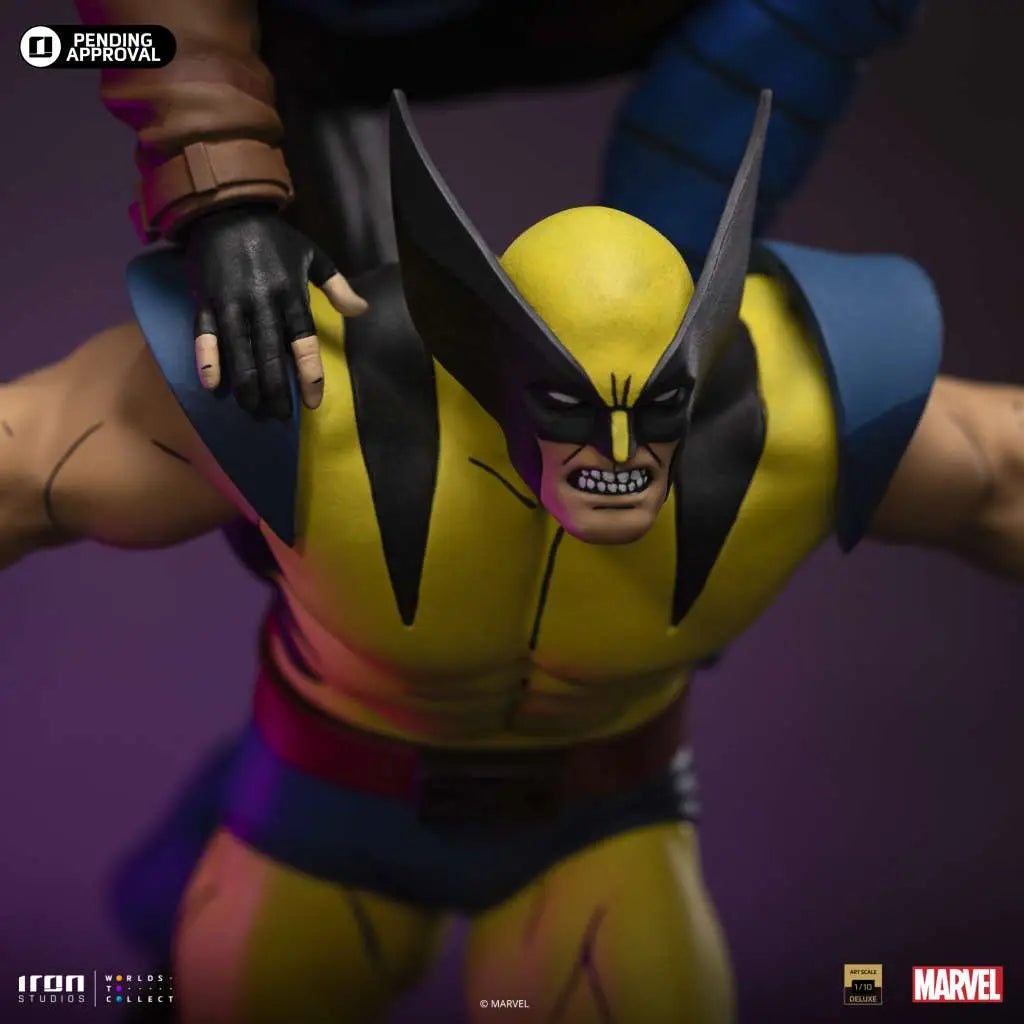 X-MEN 97 WOLVERINE & GAMBIT 1/10 STATUE