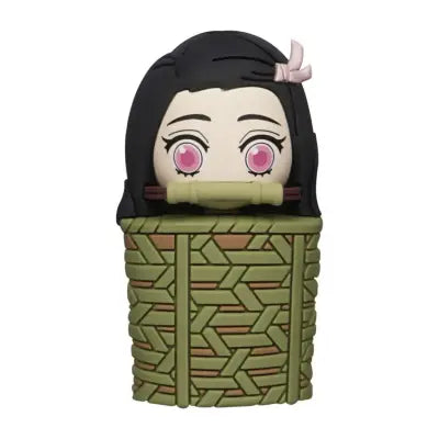 DEMON SLAYER NEZUKO KAMADO IN BASKET 3D FOAM MAGNET