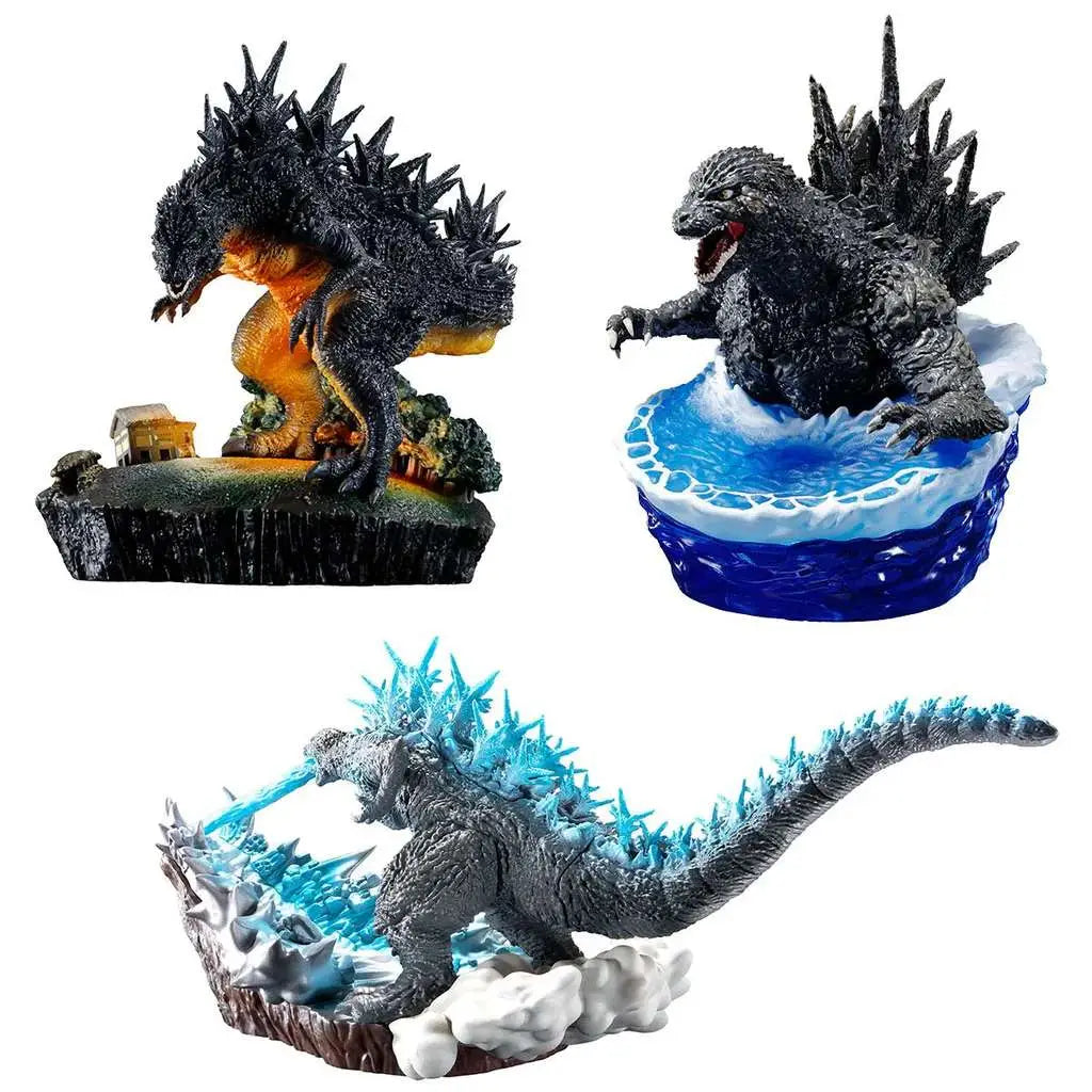 PETITRAMA EX GODZILLA MINUS 1 FROM 0 TO -1 BOX SET + GIFT