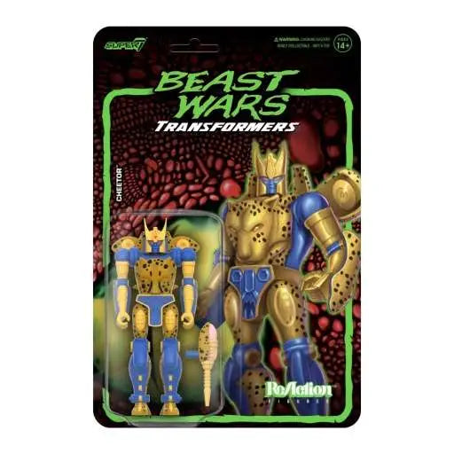 TRANSFORMERS REACTION WAVE 7 BEAST WARS CHEETOR