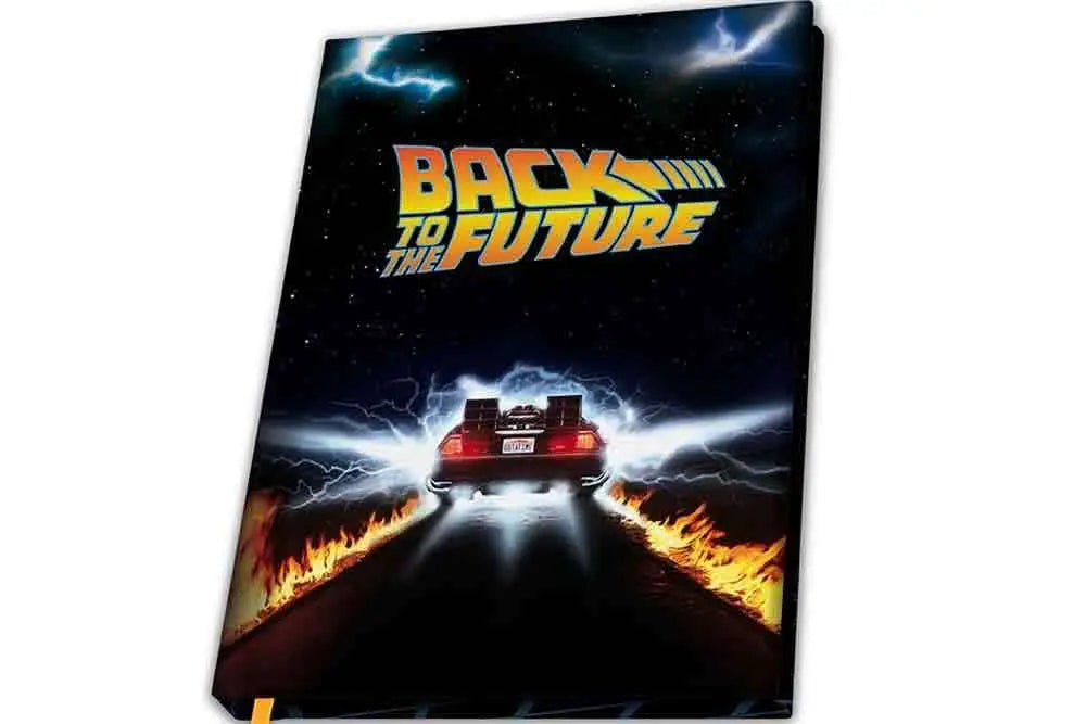 BACK TO THE FUTURE DELOREAN A5 NOTEBOOK