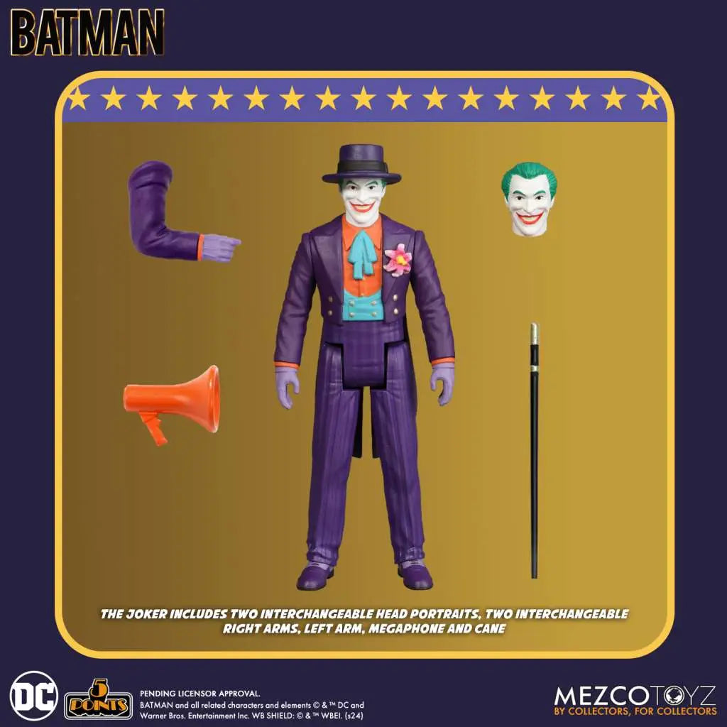 5 POINTS 1989 BATMAN AF SET (3)