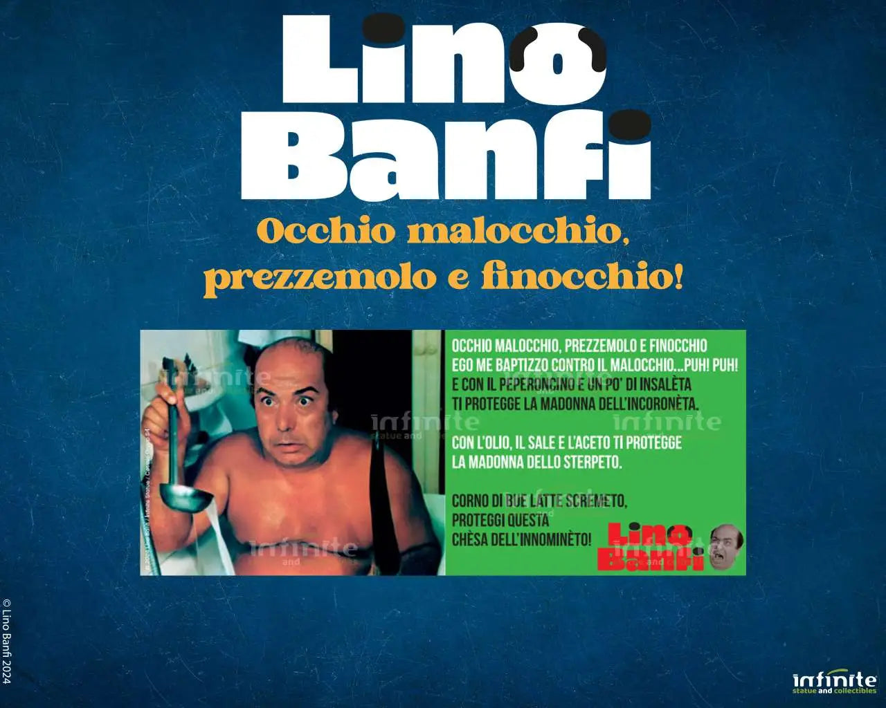 LINO BANFI OCCHIO MALOCCHIO MUG