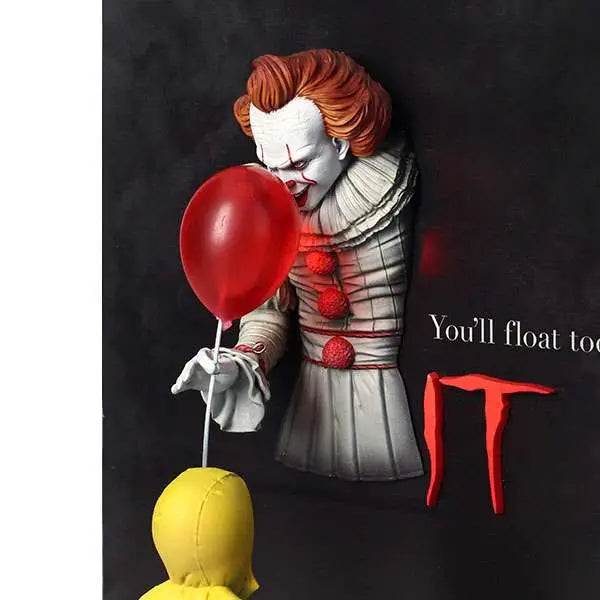 IT PENNYWISE & GEORGIE (2017) 3D POSTER FIGURE