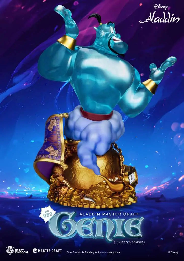 ALADDIN GENIE MASTER CRAFT STATUE