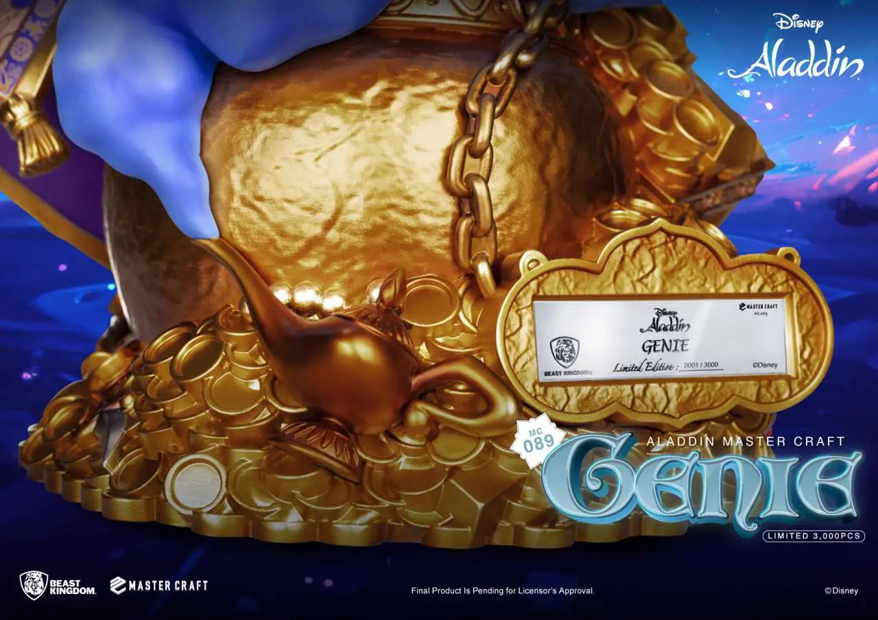 ALADDIN GENIE MASTER CRAFT STATUE