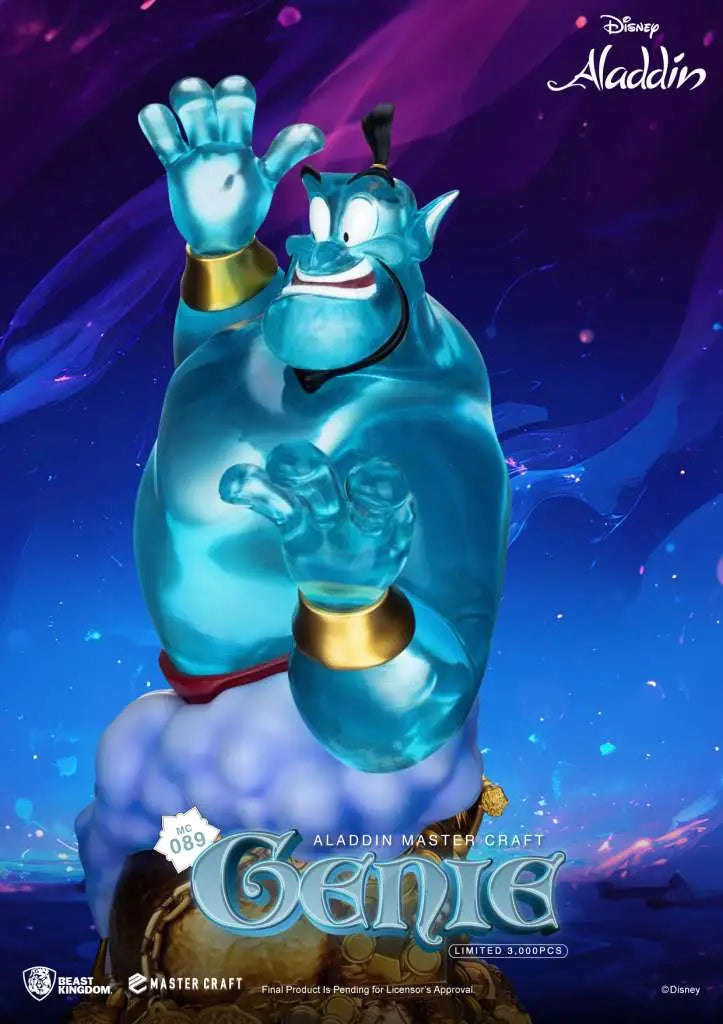ALADDIN GENIE MASTER CRAFT STATUE