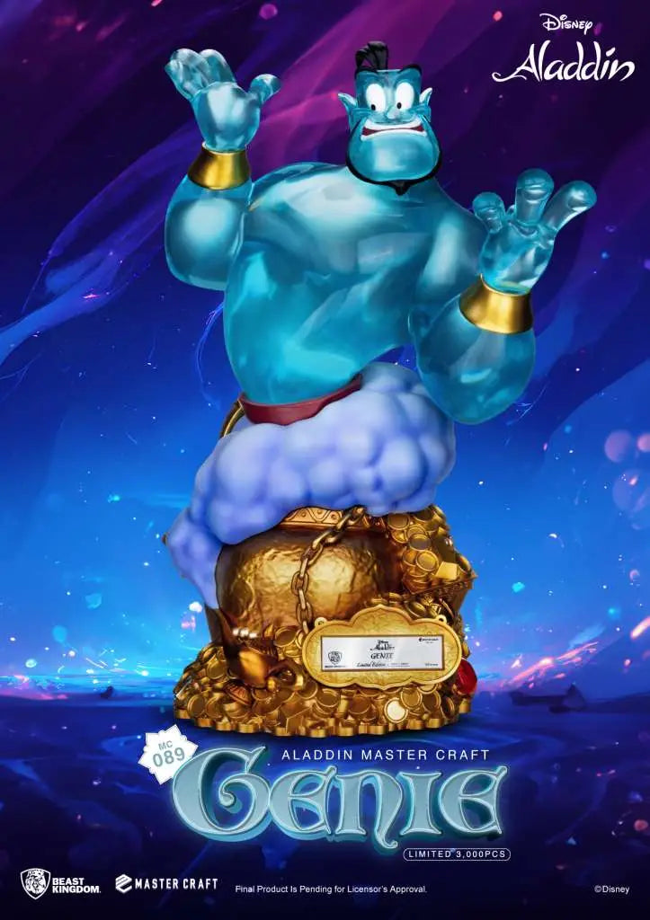 ALADDIN GENIE MASTER CRAFT STATUE