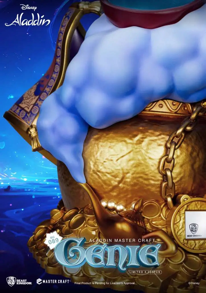 ALADDIN GENIE MASTER CRAFT STATUE