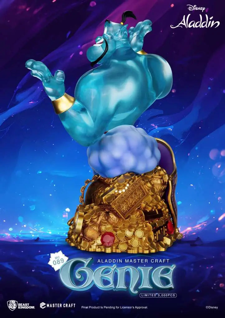 ALADDIN GENIE MASTER CRAFT STATUE