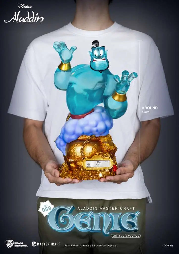 ALADDIN GENIE MASTER CRAFT STATUE