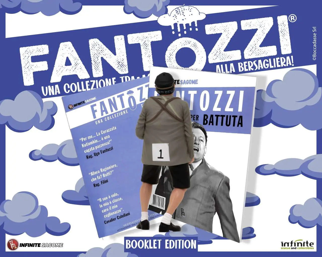 FANTOZZI FANTOZZI ALLA BERSAGLIERA BOOKLET EDITION INFINITE SAGOME