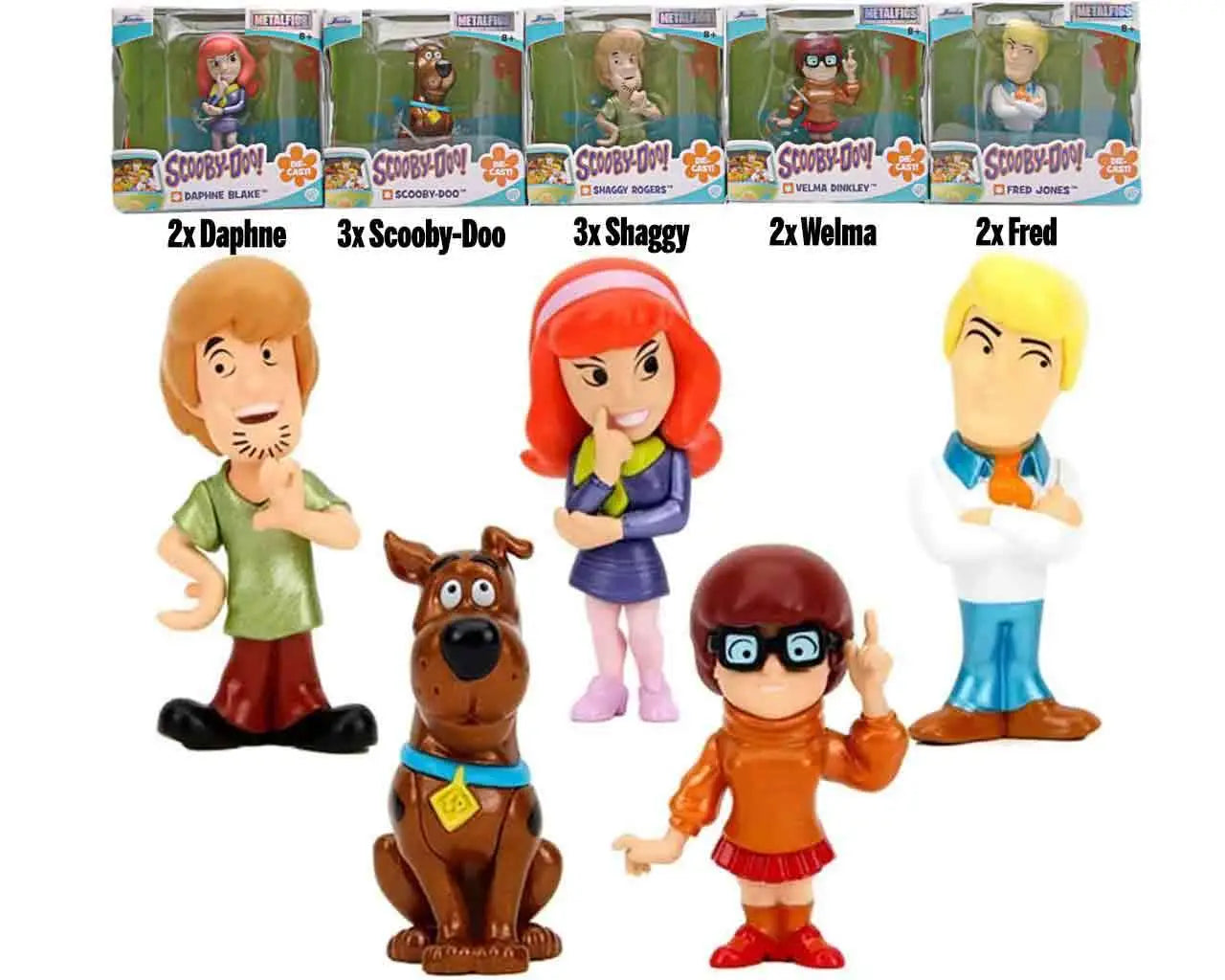 SCOOBY DOO METAL FIGURE BOX DISPLAY (12)