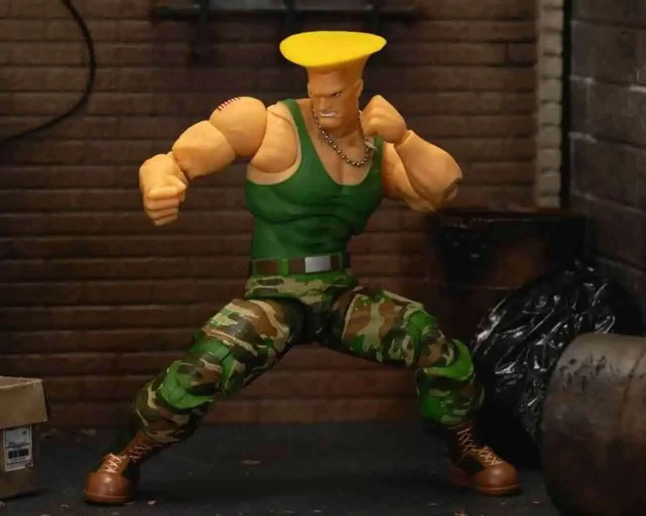 STREET FIGHTER 2 GUILE 1/12 DELUXE ACTION FIGURE