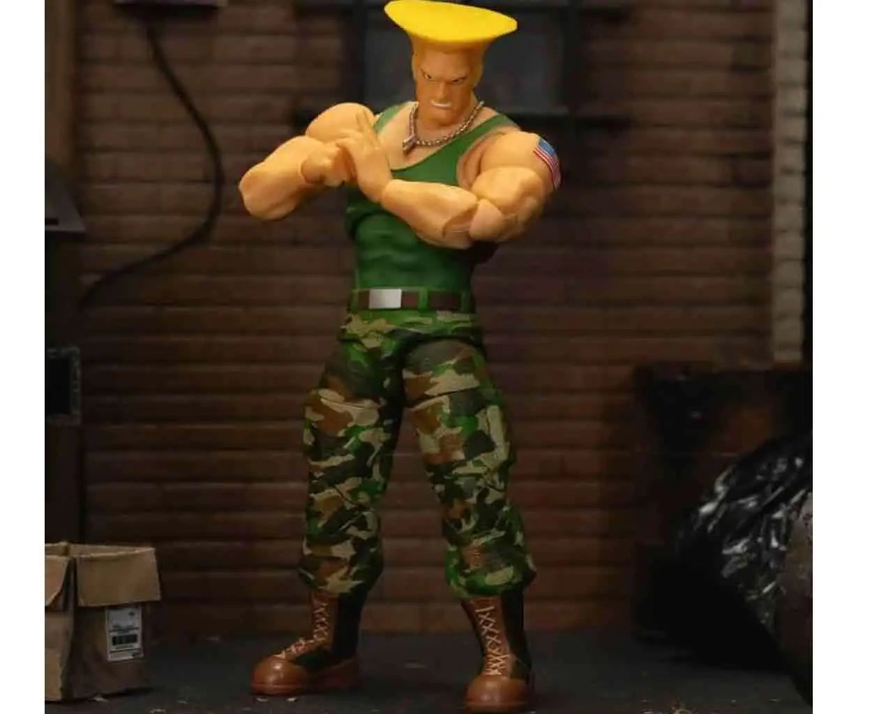 STREET FIGHTER 2 GUILE 1/12 DELUXE ACTION FIGURE