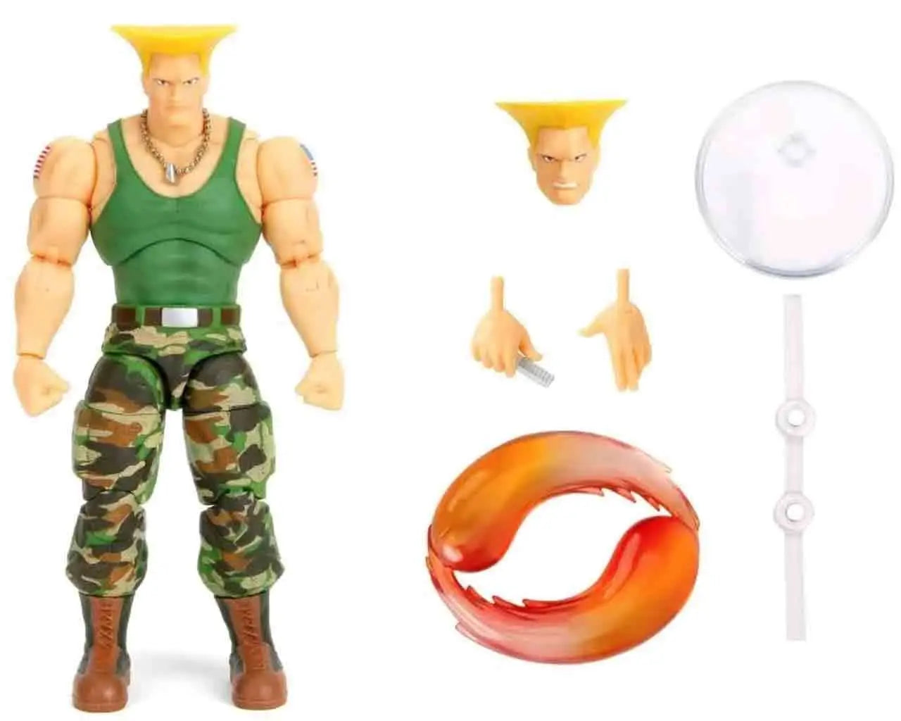 STREET FIGHTER 2 GUILE 1/12 DELUXE ACTION FIGURE