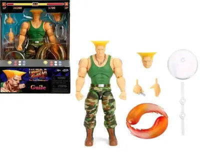 STREET FIGHTER 2 GUILE 1/12 DELUXE ACTION FIGURE