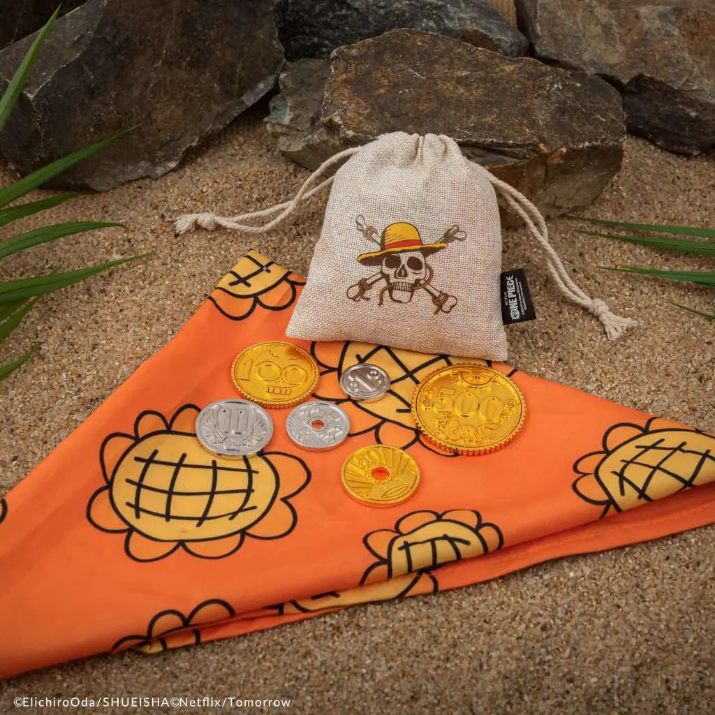 ONE PIECE NAMI BANDANA AND BERRY COINS SET