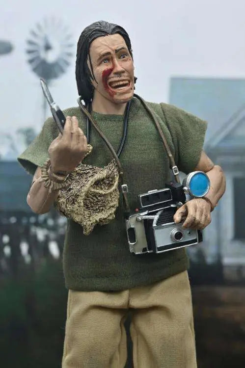 TEXAS CHAINSAW MASSACRE 50TH ANN HITCHHICKER 8 INCH CLOTHED AF