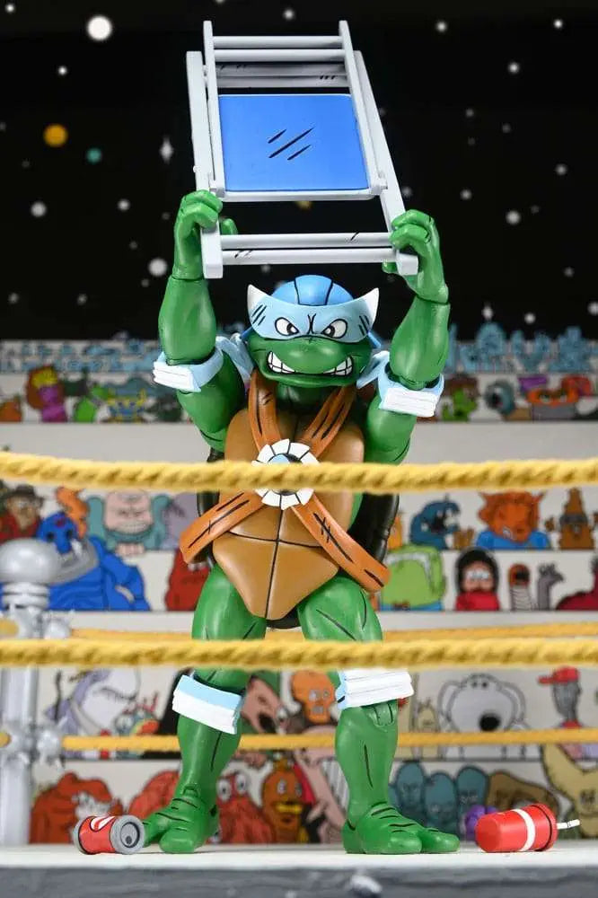 TMNT ARCHIE COMICS STUMP WRESTLING TURTLES AF 4-PK