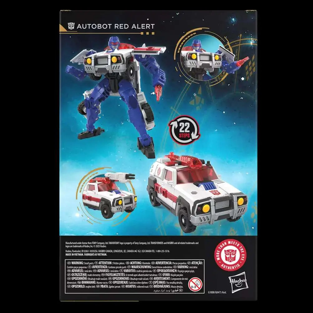 TRANSFORMERS AGE OF THE PRIMES AUTOBOT RED ALERT ACTION FIGURE