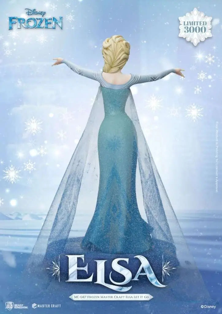 FROZEN ELSA LET IT GO MASTERCRAFT STATUE