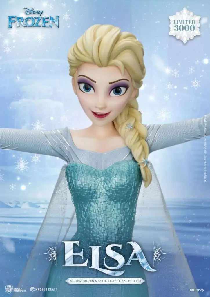 FROZEN ELSA LET IT GO MASTERCRAFT STATUE