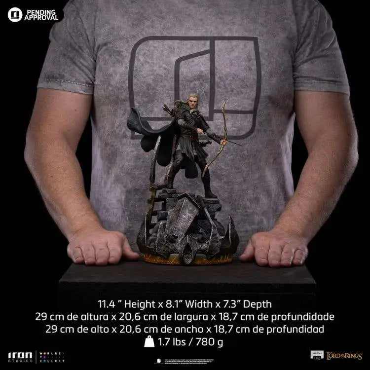 THE LORD OF THE RINGS LEGOLAS UNLEASHED 1/10 STATUE