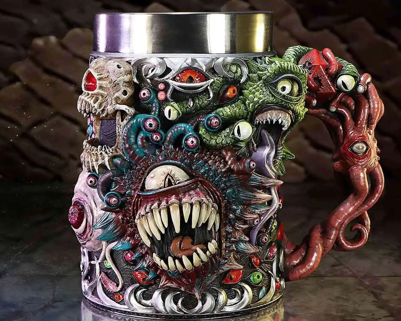 DUNGEONS & DRAGONS BEHOLDER TANKARD