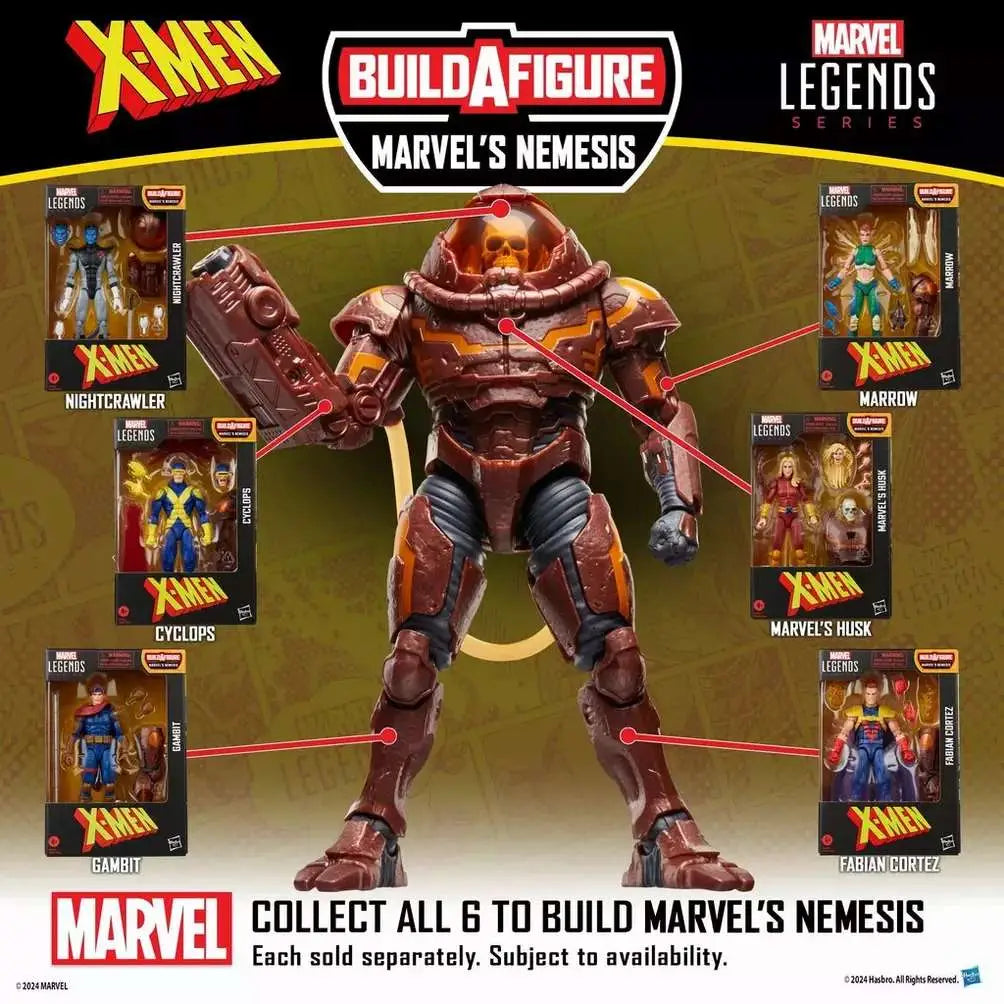 MARVEL LEGENDS X-MEN NEMESIS MARROW ACTION FIGURE