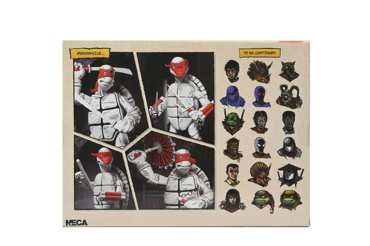 TEENAGE MUTANT NINJA TURTLES MIRAGE B&W FIRST TURTLES 2PACK AF