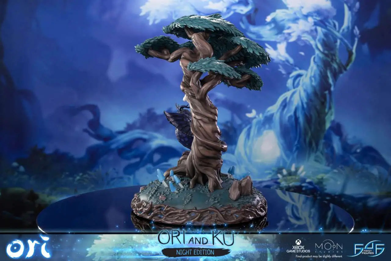ORI AND THE WILL OF THE WISPS  ORI AND KU NIGHT VAR STATUE